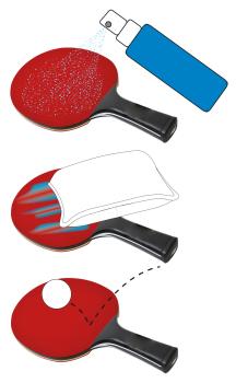 Donic Schildkröt Tischtennis-Belag-Sprayreiniger